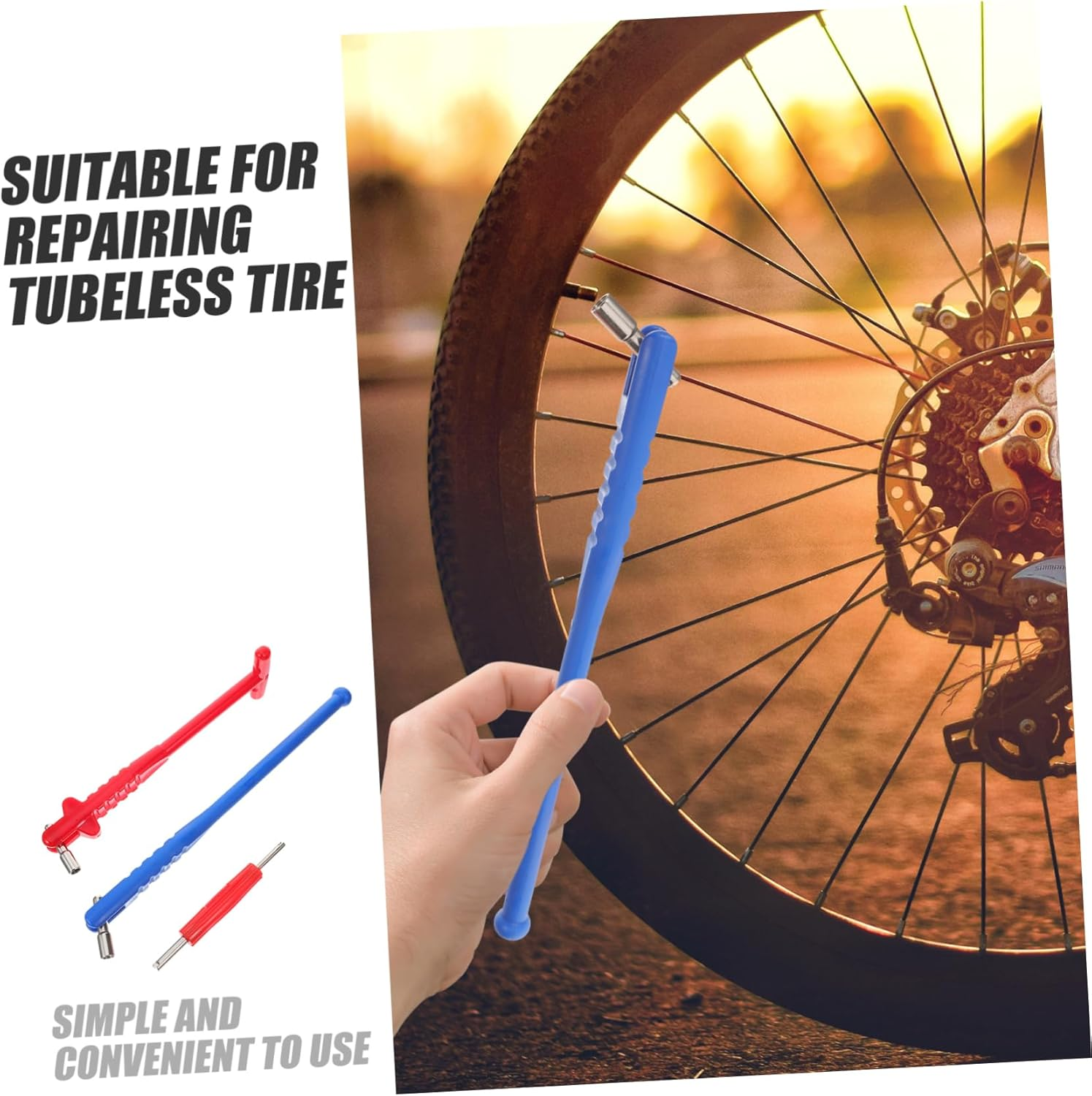 Beatifufu Valve Stem Installer Puller Set 3Pcs Tire Valve Core Removal Tools for Car and Motorcycle Tire Repair Automotive Hand Tool Kit image number 5