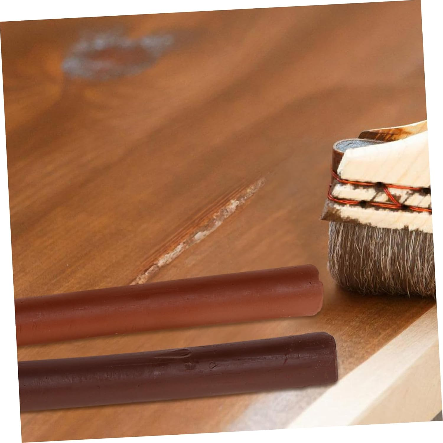 Angoily 5Pcs Wood Furniture Markers Touch-Up Repair Pen Hardwood Floor Scratch Repair Kit Floor Paint Pens image number 4