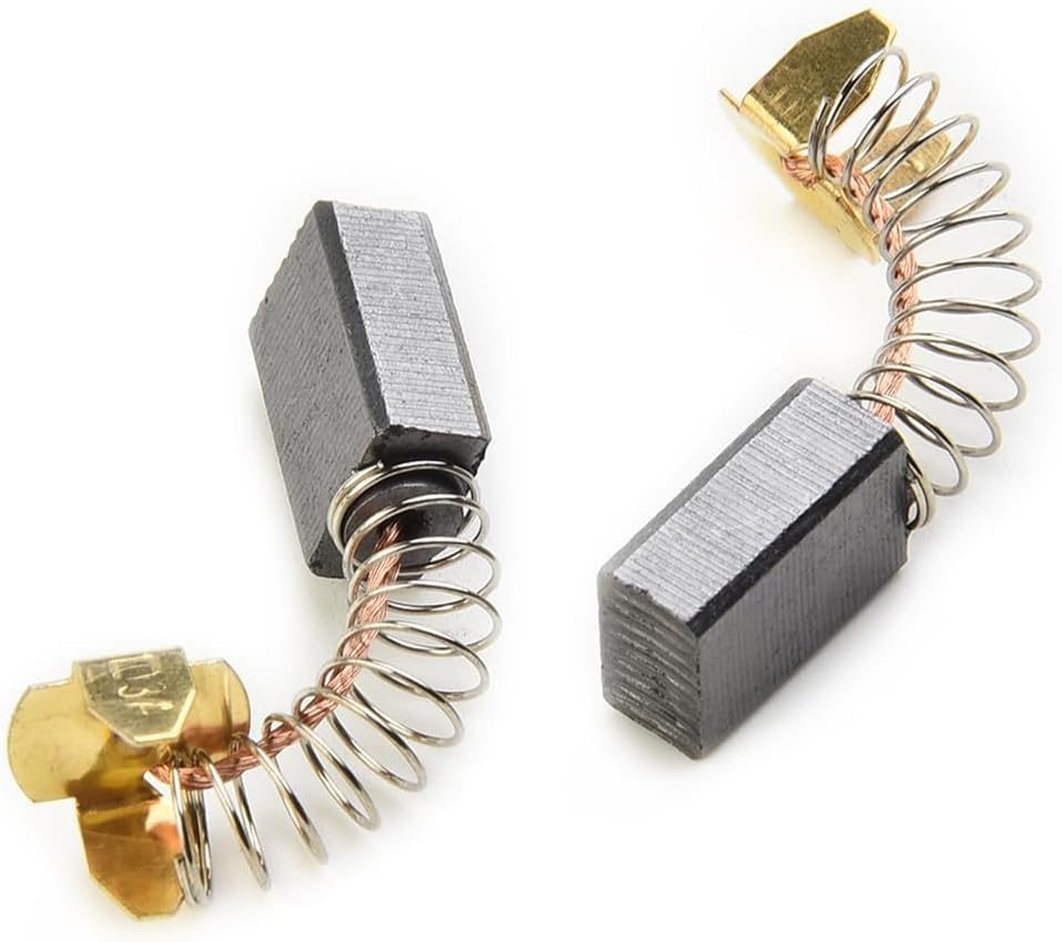 60Pcs Electric Motor Carbon Brushes 10 Different Sizes for Replacement Repair Power Tool Part image number 1