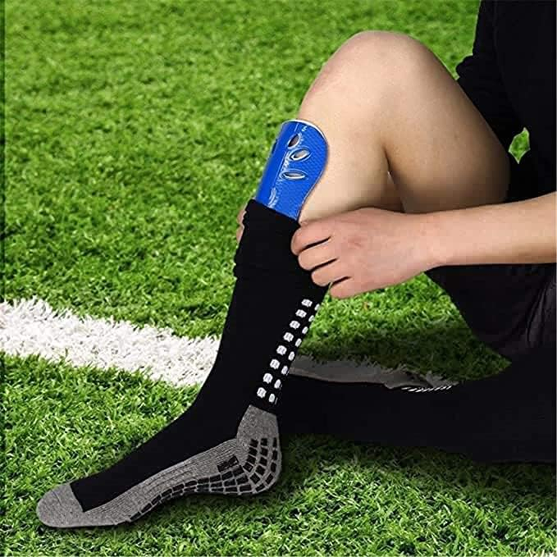 MMIAOO Shin Guards Football Shin Pads - Plastic Breathable Leggings Running Jogging Protectors for Kids and Adults image number 4