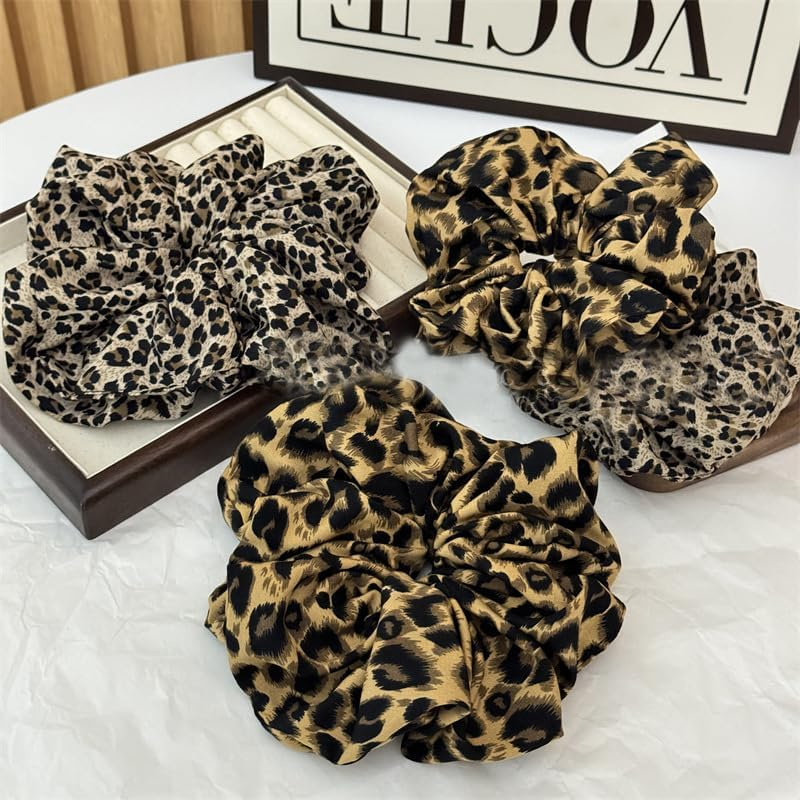 Fdsmall Headbands for Women, Non-Slip Headbands with Leopard Print Headbands, Soft Cotton Cloth Headband for Women and Girls, Sports Casual (Cat Ears, One Size) image number 4