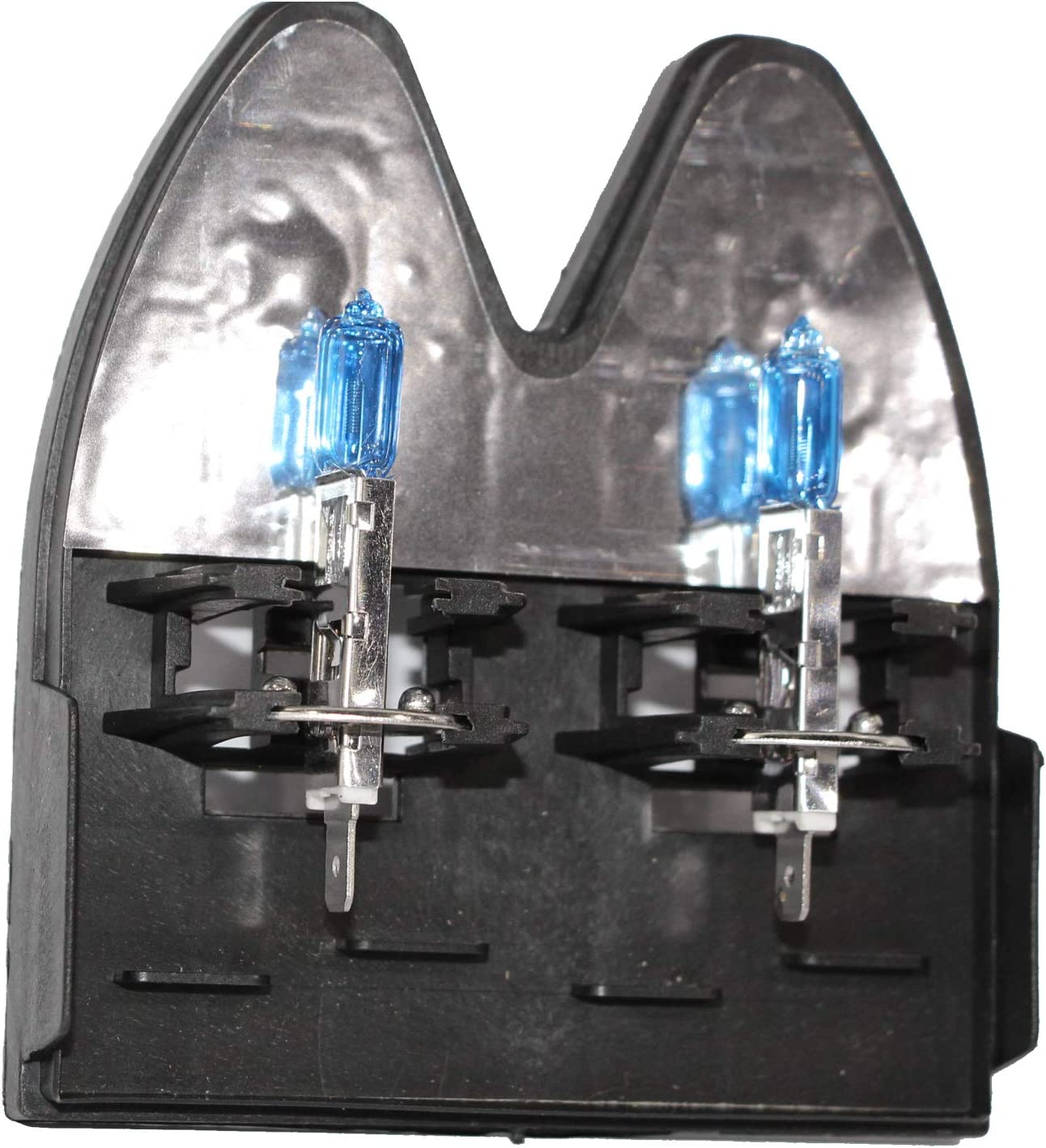 2Pieces H4 Headlight Bulb 12 V 100 W, Super White Halogen Lamp 5000 K &hellip; (H4 100W) image number 2