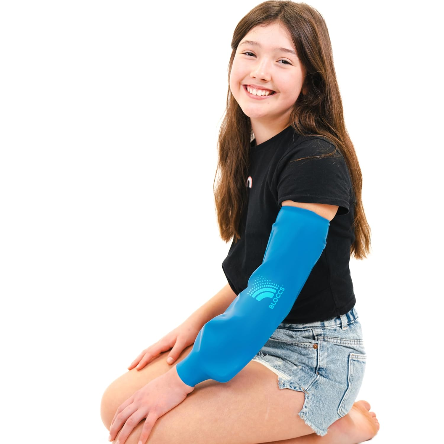 Bloccs Waterproof PICC Line Cover. Elbow Protector, Child (Small) image number 1