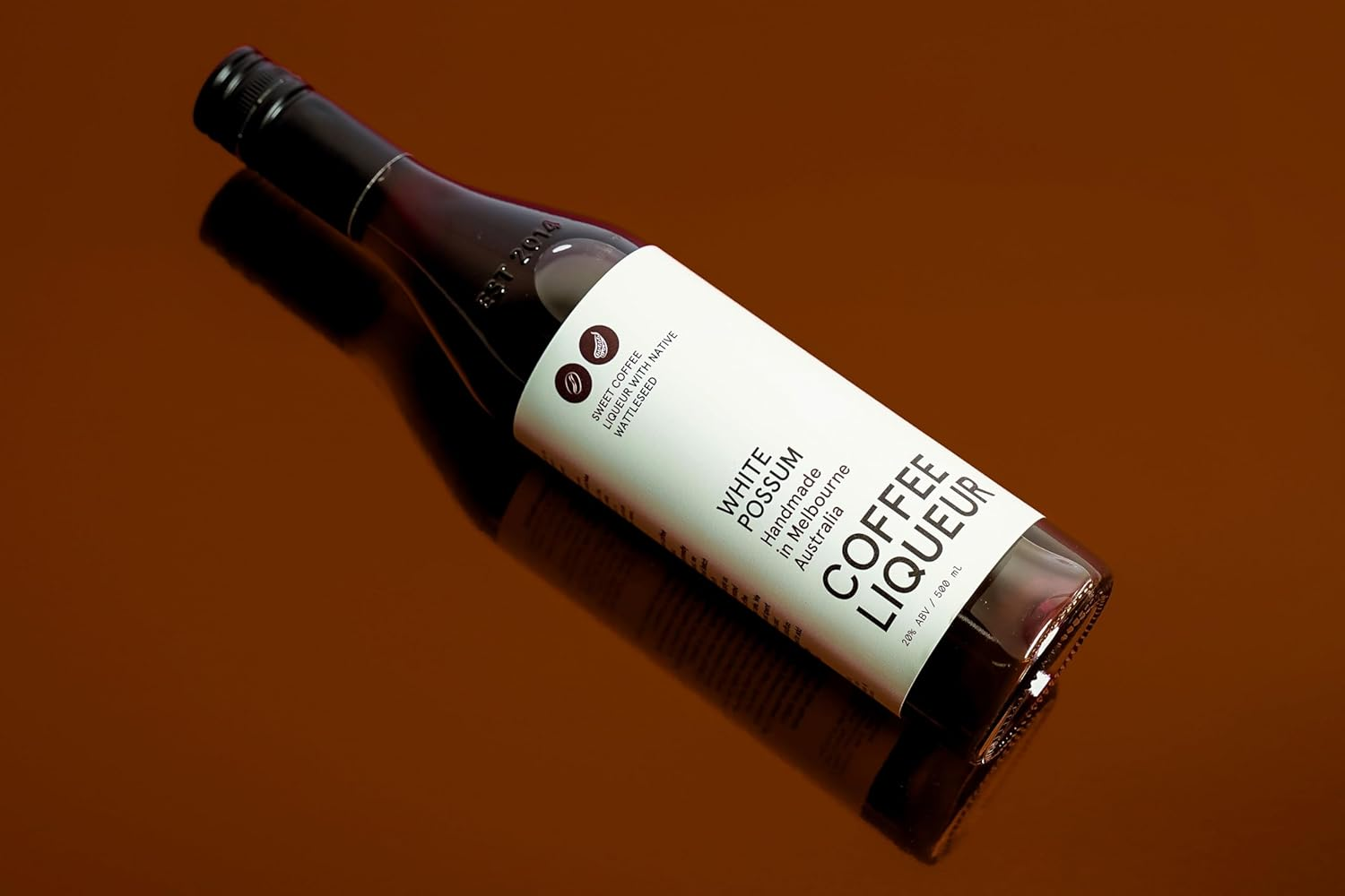 White Possum Australian Coffee Liqueur, Bold & Smooth with Real Cold-Drip Coffee &ndash; Rich Chocolate & Caramel Notes, Small-Batch & Handcrafted &ndash; 500Ml image number 2