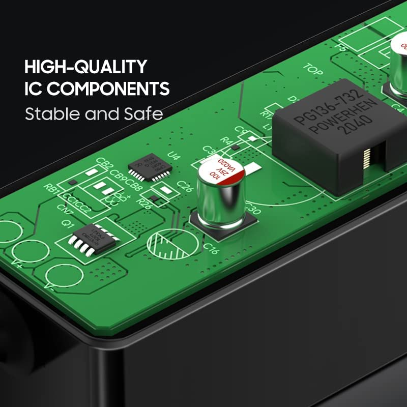 KFD Universal AC to DC Adapter - 15V 60W Switching Power Supply with 10 Selectable Plug Tips image number 4