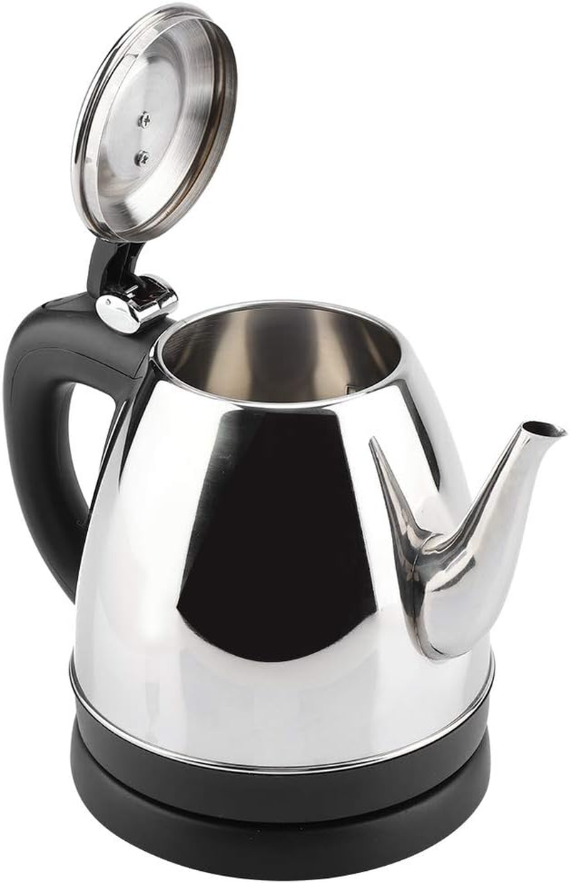 1.2L Electric Kettle Stainless Steel Fast Boil Auto Shut-Off and Boil-Dry