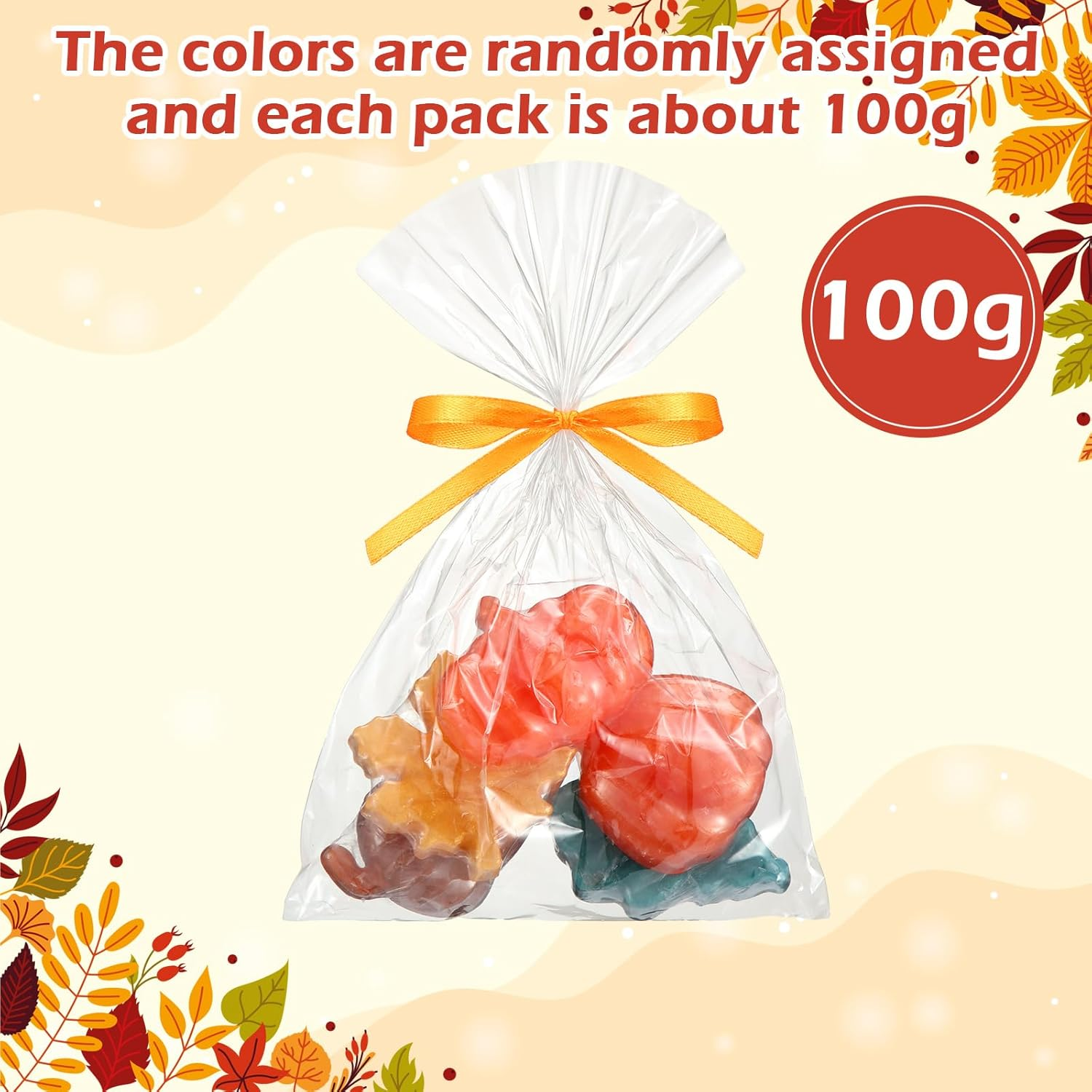 Lineshading 200G Autumn Theme Decorative Soap Fall Baby Shower Favors Decor Pumpkin Acorn Maple Leaf Shaped Mini Soaps for Bathroom Home Wedding Party Bulk Bridal Shower Favors Gifts image number 1