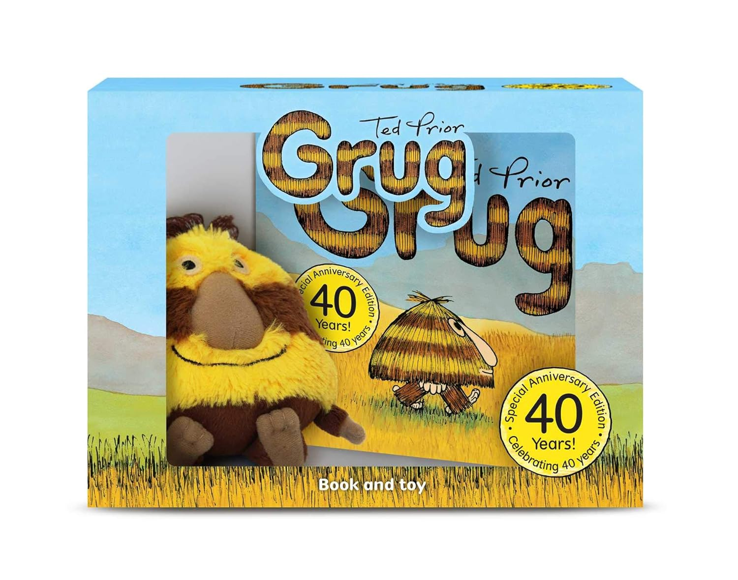 Grug 40Th Anniversary Celebration Book and Plush Box image number 2