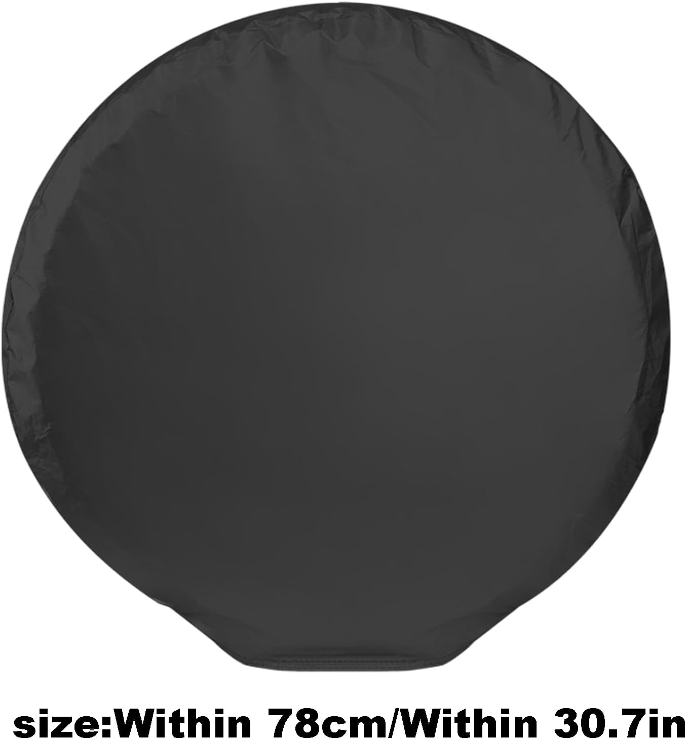 Wheel Tire-Cover &ndash; Tire-Covers, Waterproof Trailer Accessories | Fits 27-31 Inch Tire Diameter, Rv Suv Truck Protection Theme, Heavy Duty Outdoor Storage Design, All Season Compact Camping Travel Gear - Black image number 2