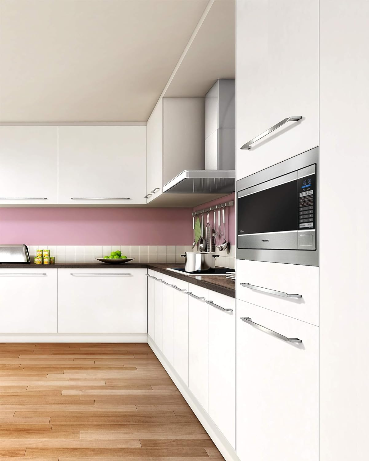 Panasonic 44L 1100W Genius Inverter Microwave Oven, Stainless Steel (NN-ST776SQPQ)