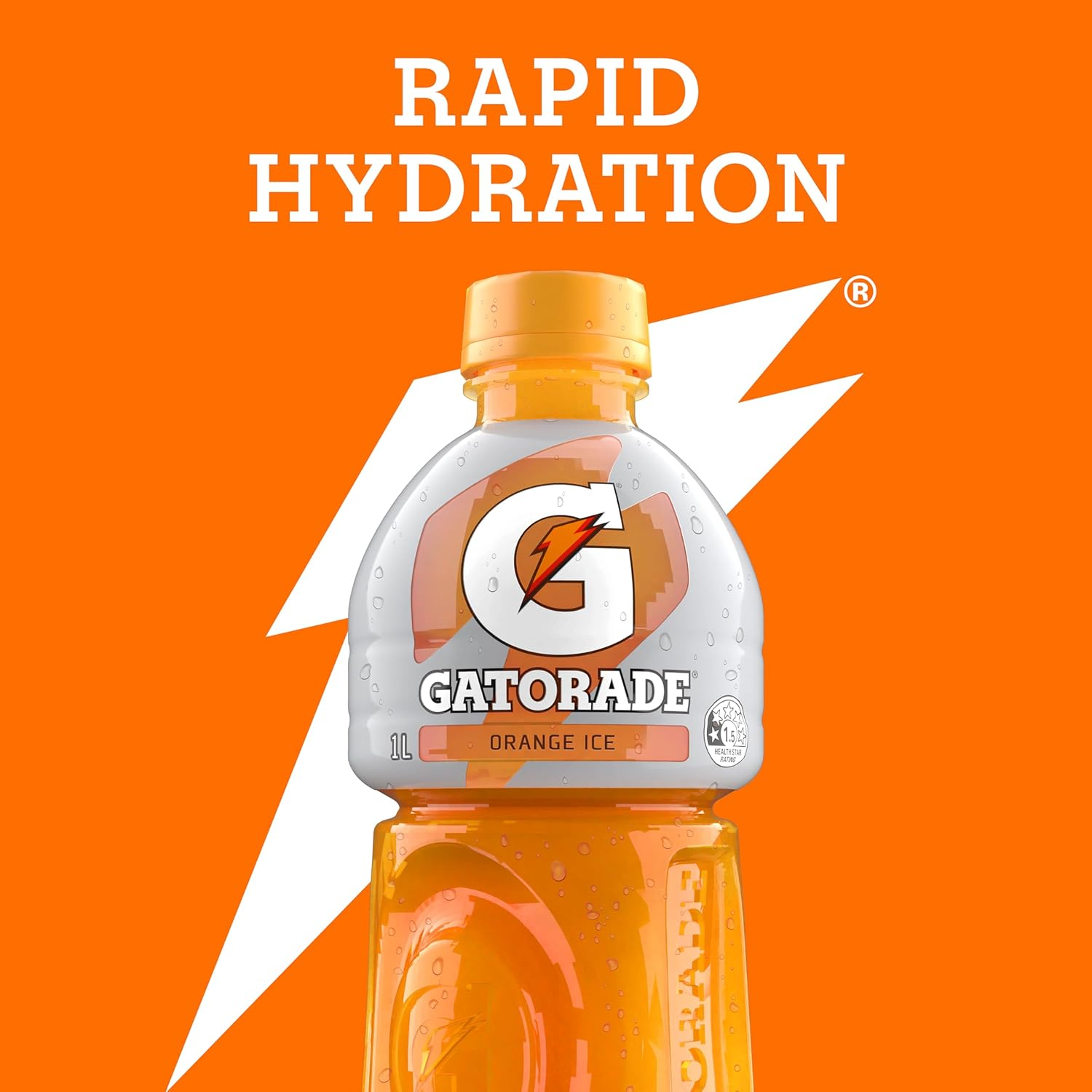 Gatorade Orange Ice Sports Drink, 12 X 1L