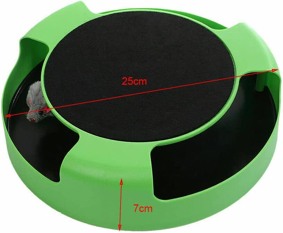 Motion Kitten Cat Toy Catch the Mouse Chase Interactive Cat Training Scratchpad image number 4
