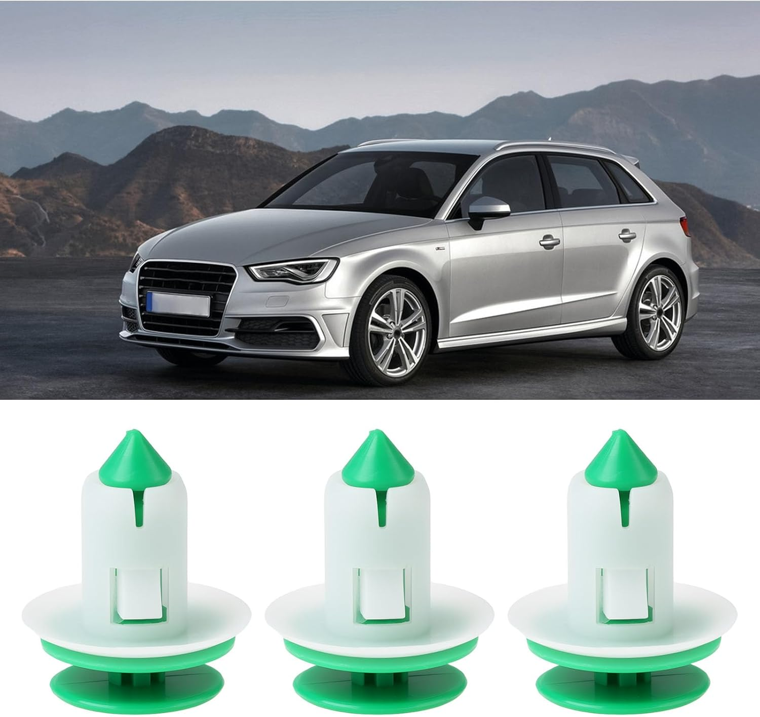 10Pcs Car Interior Door Panel Trim Retainer Clips Compatible with Chrysler and Compatible with Dodge