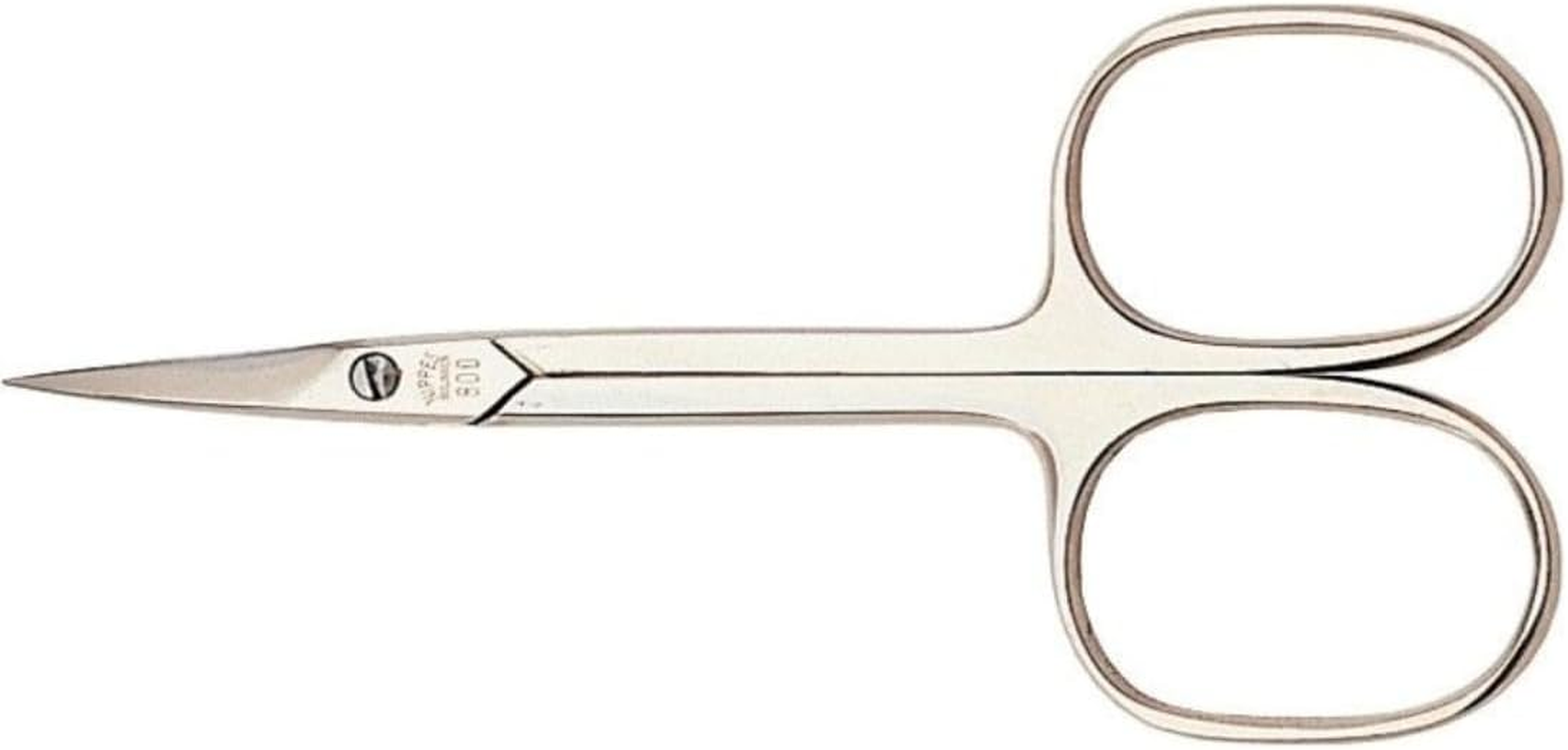 Nippes Solingen Professional Cuticle Scissors, 9 Cm, Scissors with Clasp Straw, Curved and Hardened Tip, Complement to Any Pedicure and Manicure Set, Quality from Solingen image number 2