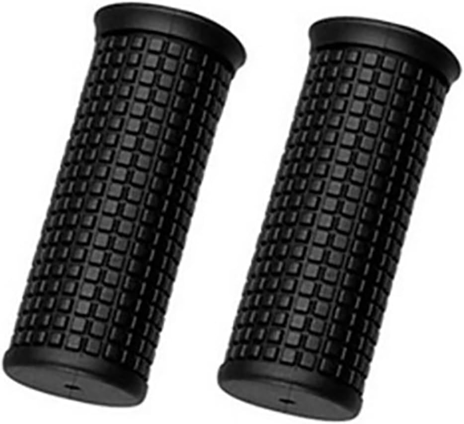 2 Pcs Black anti Slip Bike Bicycle Long/Short Handlebar Grips for Twising Shifter, Shockproof anti Slip MTB Parts, Soft TPR Rubber Handlebars, Headsets and Stems(Long Short) ﻿ image number 4