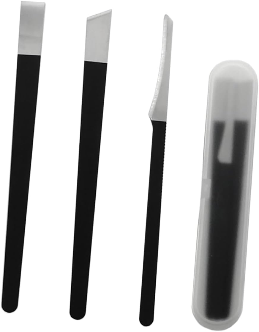 Gatuida 4Pcs Nail Tech Supplies Pedicure Knife Nail Remover Clippers Foot Cutters for Foot Care image number 1