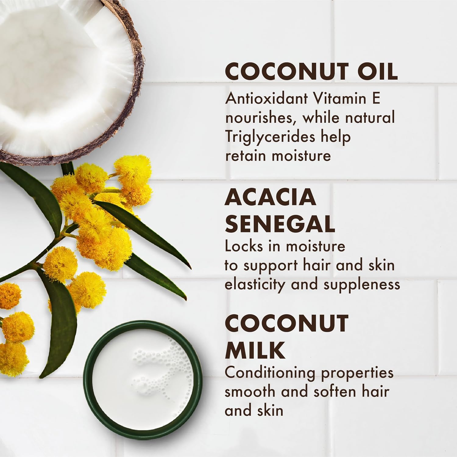 Sheamoisture for Dry Skin Nourishing Hydration 100% Extra Virgin Coconut Oil Soften and Restore Skin and Hair 14.5 Oz image number 3