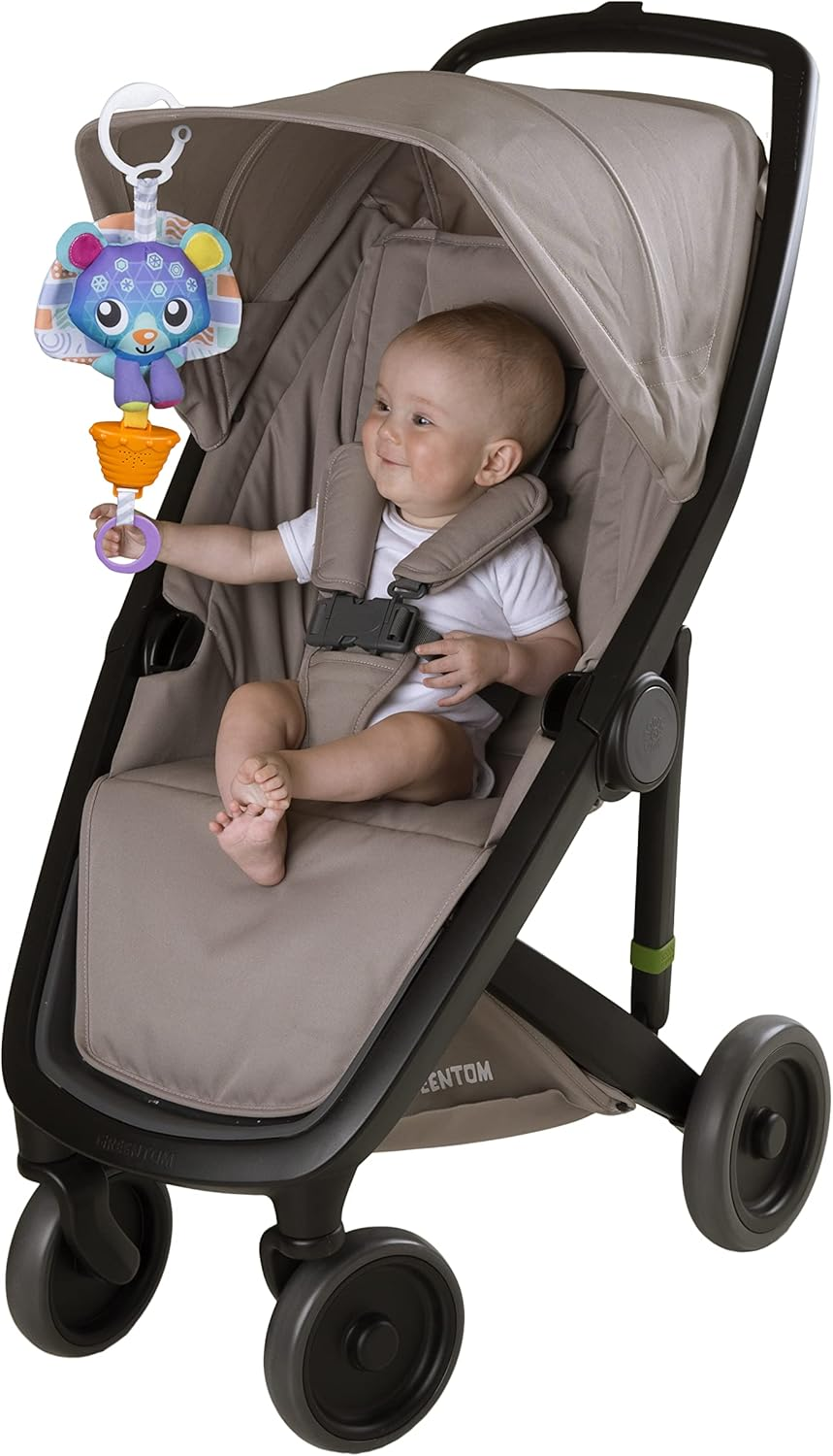 Playgro Polar Pals Musical Pullstring Bear Toy image number 1