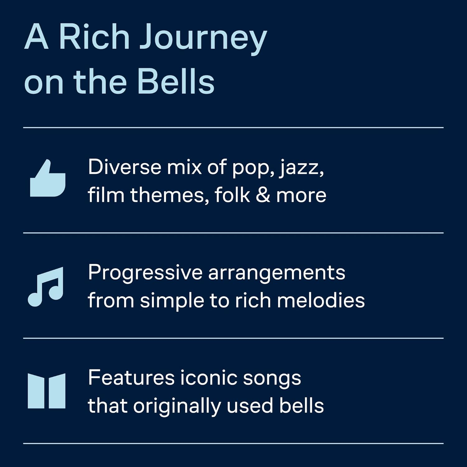 First 50 Songs You Should Play on the Bells/Glockenspiel: a Must-Have Collection of Well-Known Songs, Including Several Bells Features! image number 2