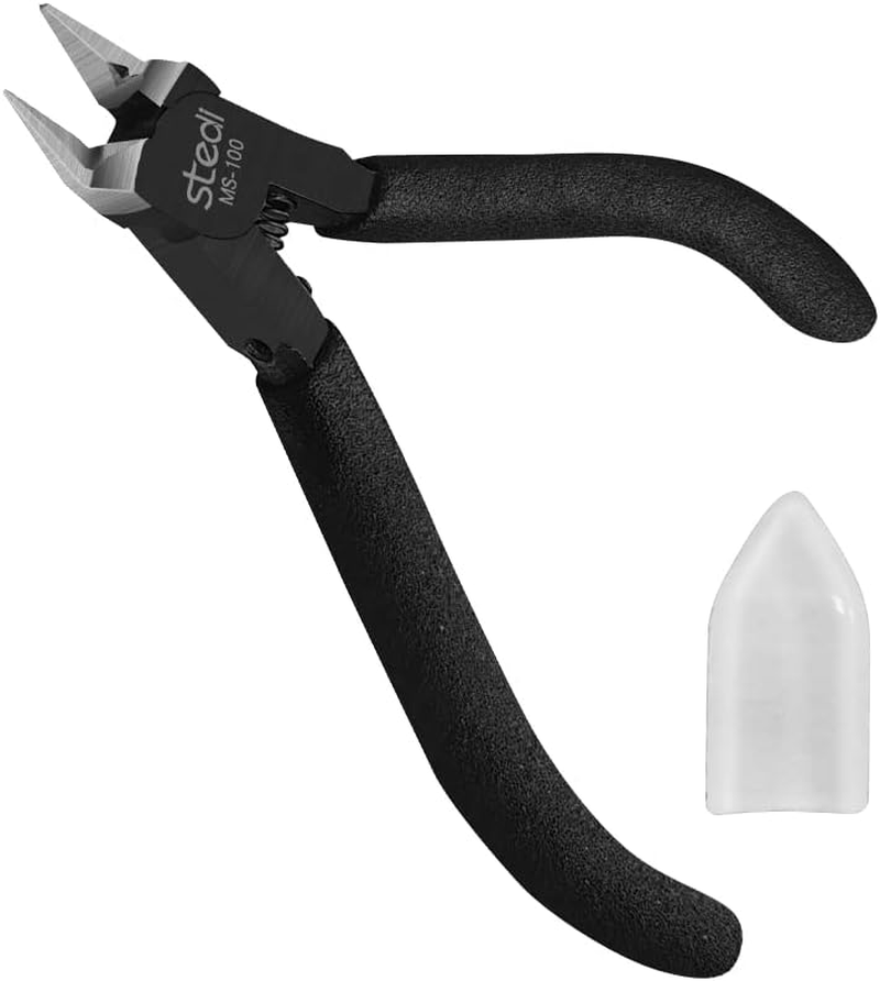 Stedi 5-Inch Model Nipper, with Ultra-Thin Single-Edge and Blade Case Plastic Model Tools for Gundam Repairing Plastic Model and Fixing, Blue image number 6