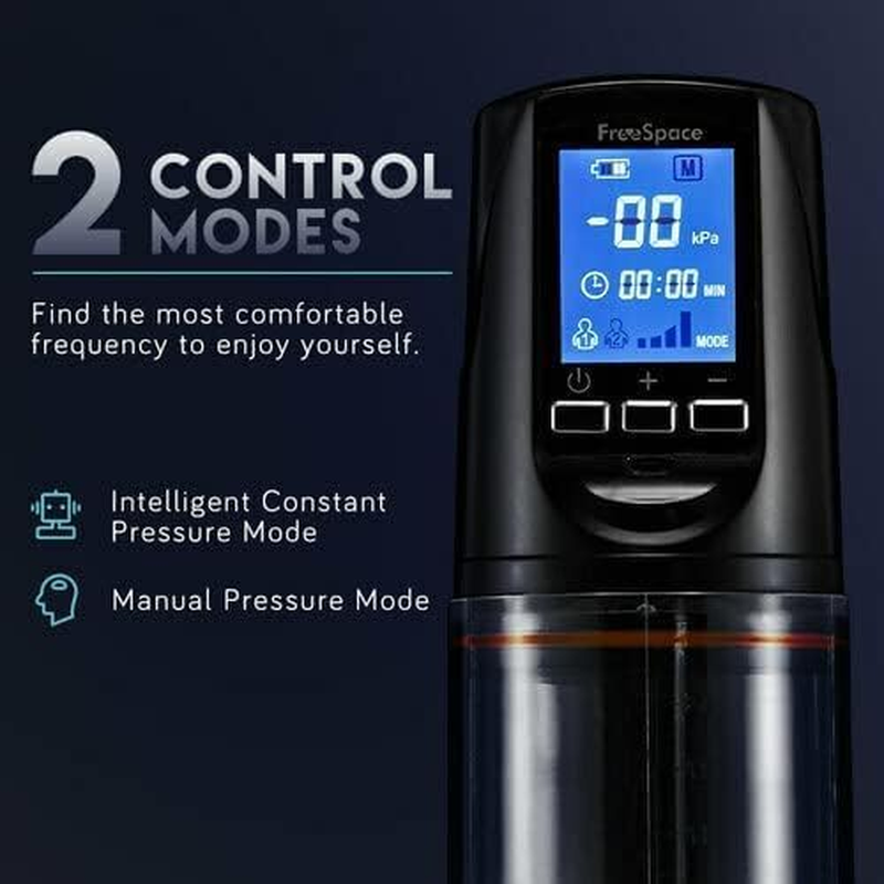 Electric Penis Pump - Automatic Vacuum Penis Enlarger Pump Penis Enlargement Vacuum Pump Rechargeable Enlarger Cock Extender Male Sex Toy, Cock Enlarger Erection Pump Adult Men Sex Toys image number 3