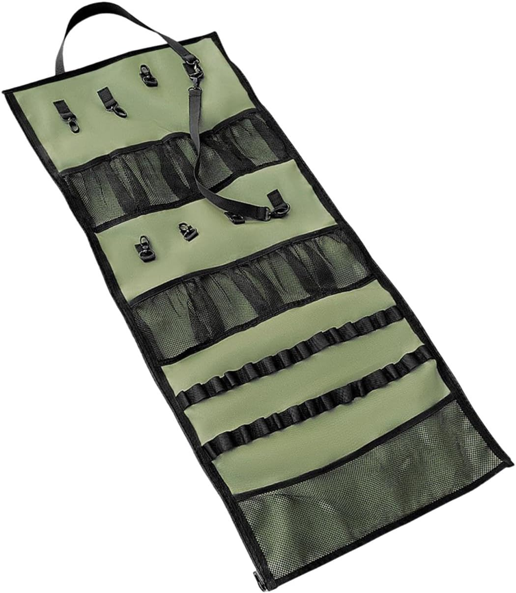 Amagogo Camping Hanging Storage Bag Camping Tableware Storage Bag Portable Tent Canopy Hanging Organizer for Backpacking Hiking image number 5