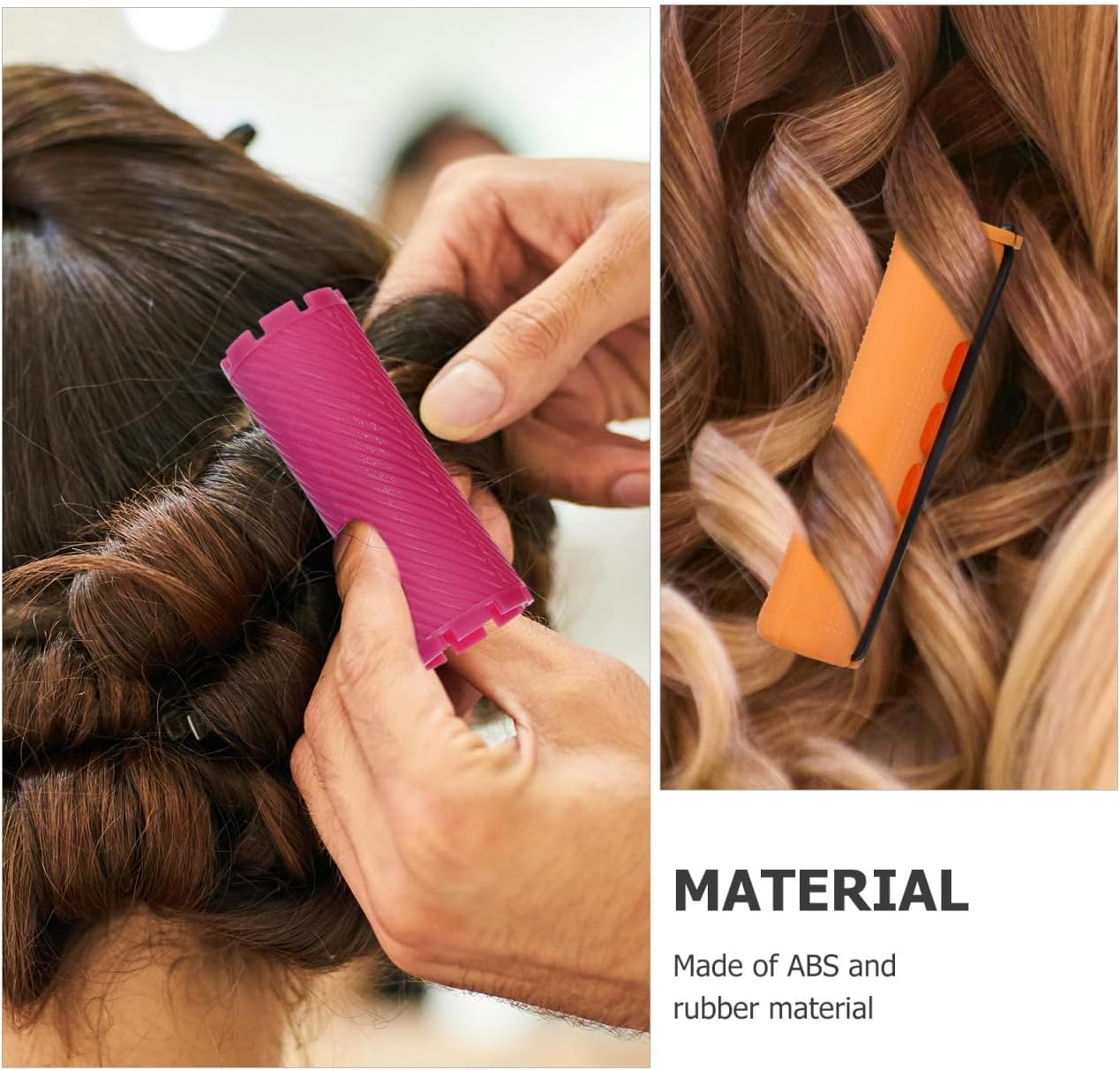 WOFASHPURET 100 Pieces Reusable Curlers for Hair Perm Iron Hairdressing Tools for Travel at Home image number 1