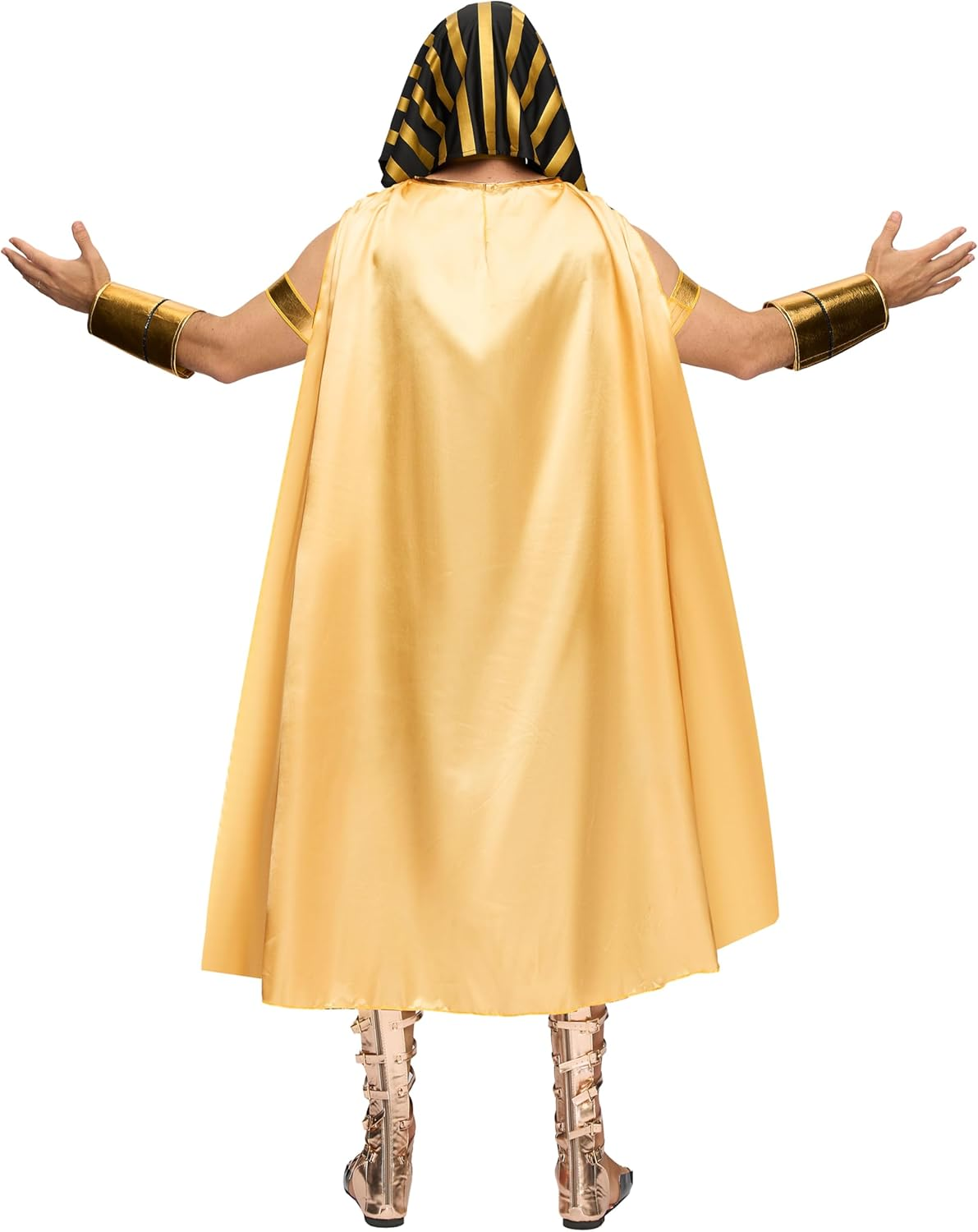 Spooktacular Creations Halloween Adult King Pharaoh Costume Men, Egyptian King Costume Men, Pharaoh Halloween Outfit image number 2