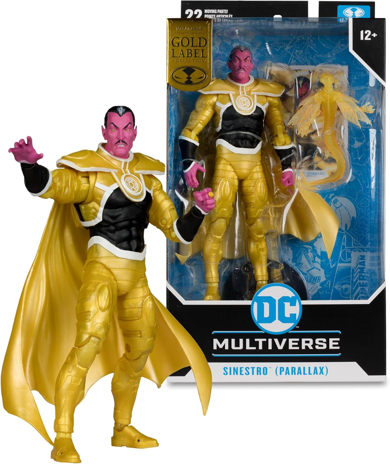 DC Multiverse 7IN - Sinestro (Parallax Armor)(Gold Label) image number 3