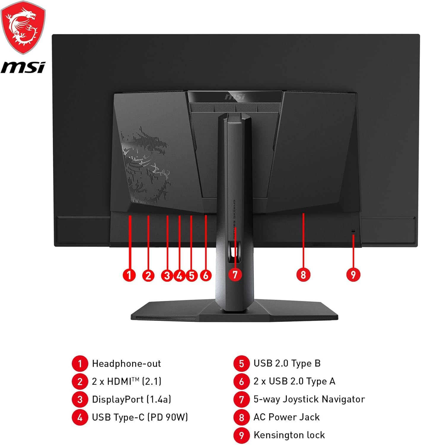 MSI MPG 321URX QD-OLED 32 Inch UHD Flat Gaming Monitor - 3840 X 2160 Quantum Dot OLED Panel, 240Hz / 0.03Ms, 99.3% DCI-P3, &Delta;E&le;2, Displayhdr True Black 400, KVM - DP 1.4A, HDMI 2.1, USB Type-C 90W image number 1