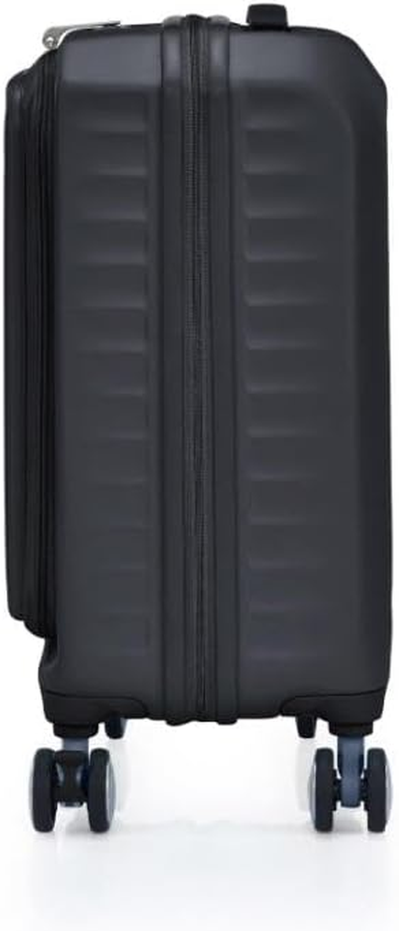 American Tourister Frontec Frontec Suitcase, Carrying Case, Small Size, Carry-On Compatible, Front Opening, Lightweight, Large Capacity, Includes Brake, TSA Lock, 38 (43), L 21.3 Inches (54 Cm), 7.5 - Black image number 3
