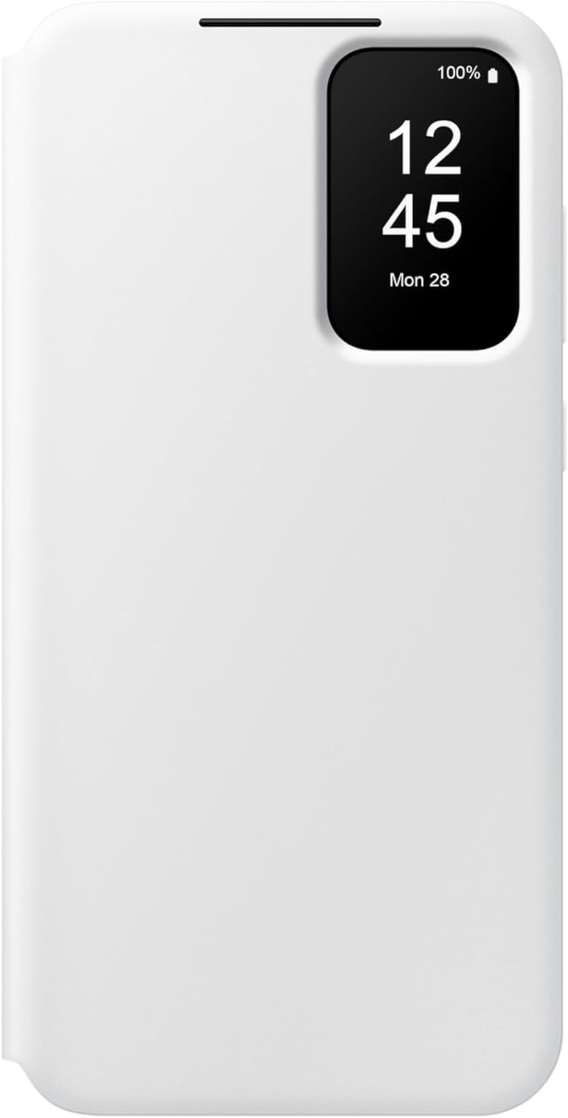 Samsung Smart View Wallet Cover for Samsung Galaxy A35, White