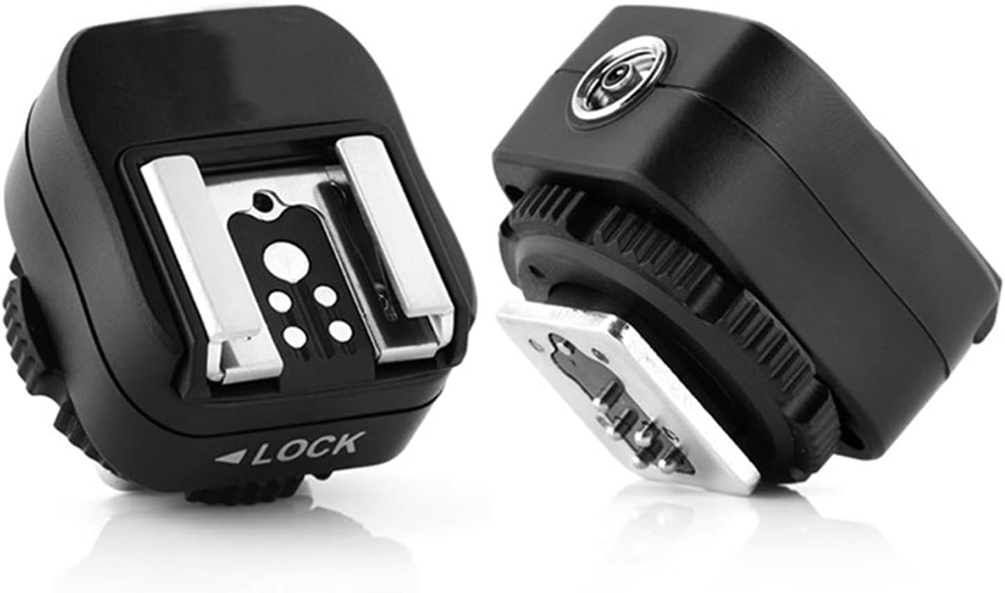 E-Ttl Flash Hot Shoe Adapter with PC Sync Port, TF-321 Flash Hot Shoe Adapter for E-TTL Series Flash image number 2