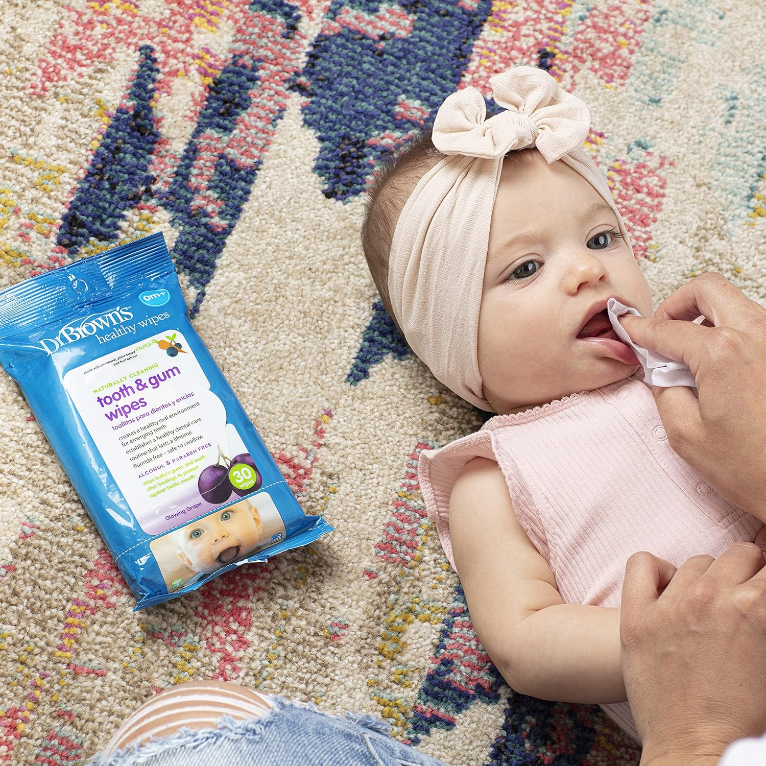 Dr. Brown'S Tooth and Gum Wipes, 30 Count, 3-Pack - Tooth  Gum Wipes, 3 Pack image number 5