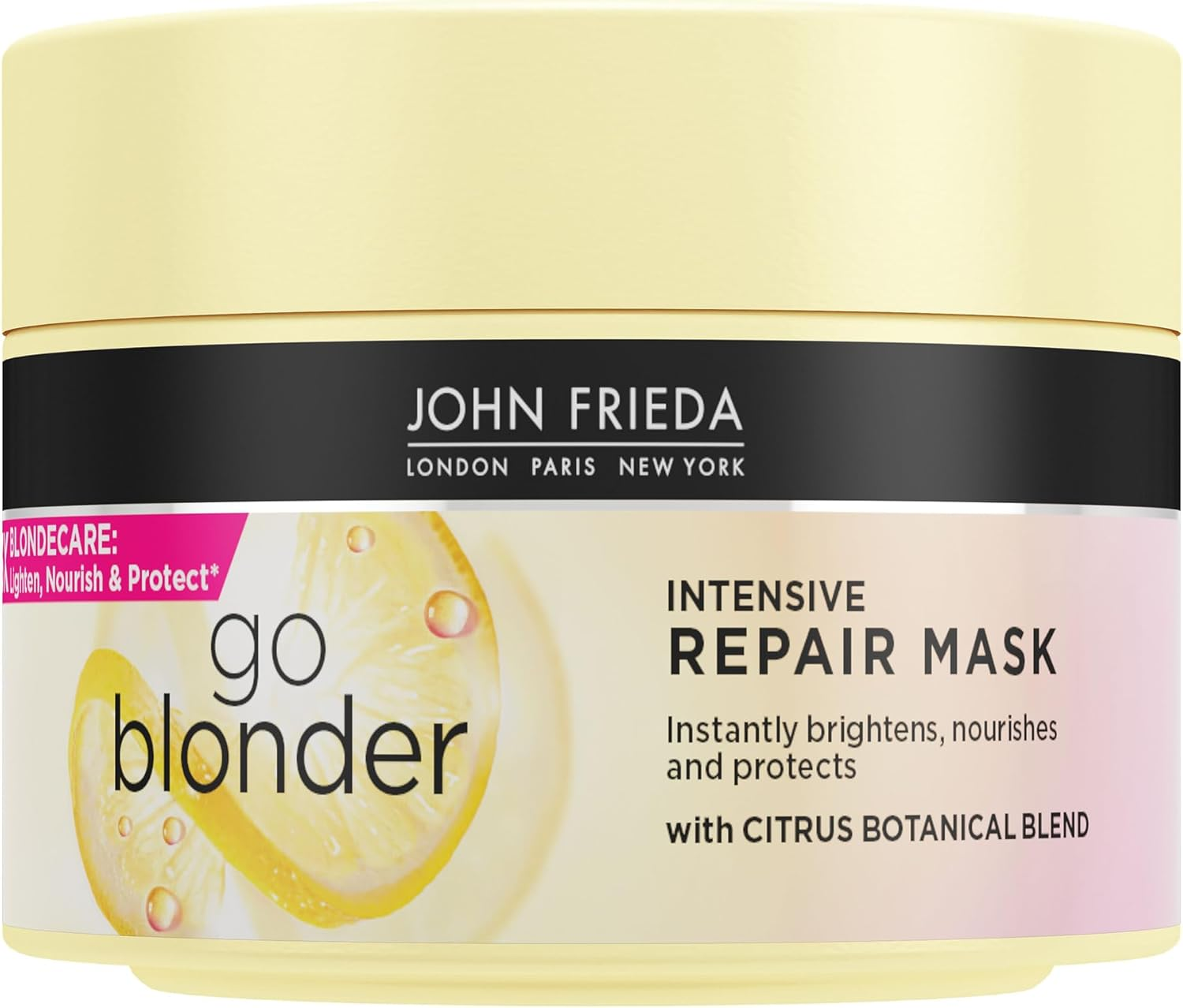 John Frieda - Sheer Blonde Go Blonder Intensive Repair Mask - 250 Ml/Hair Care