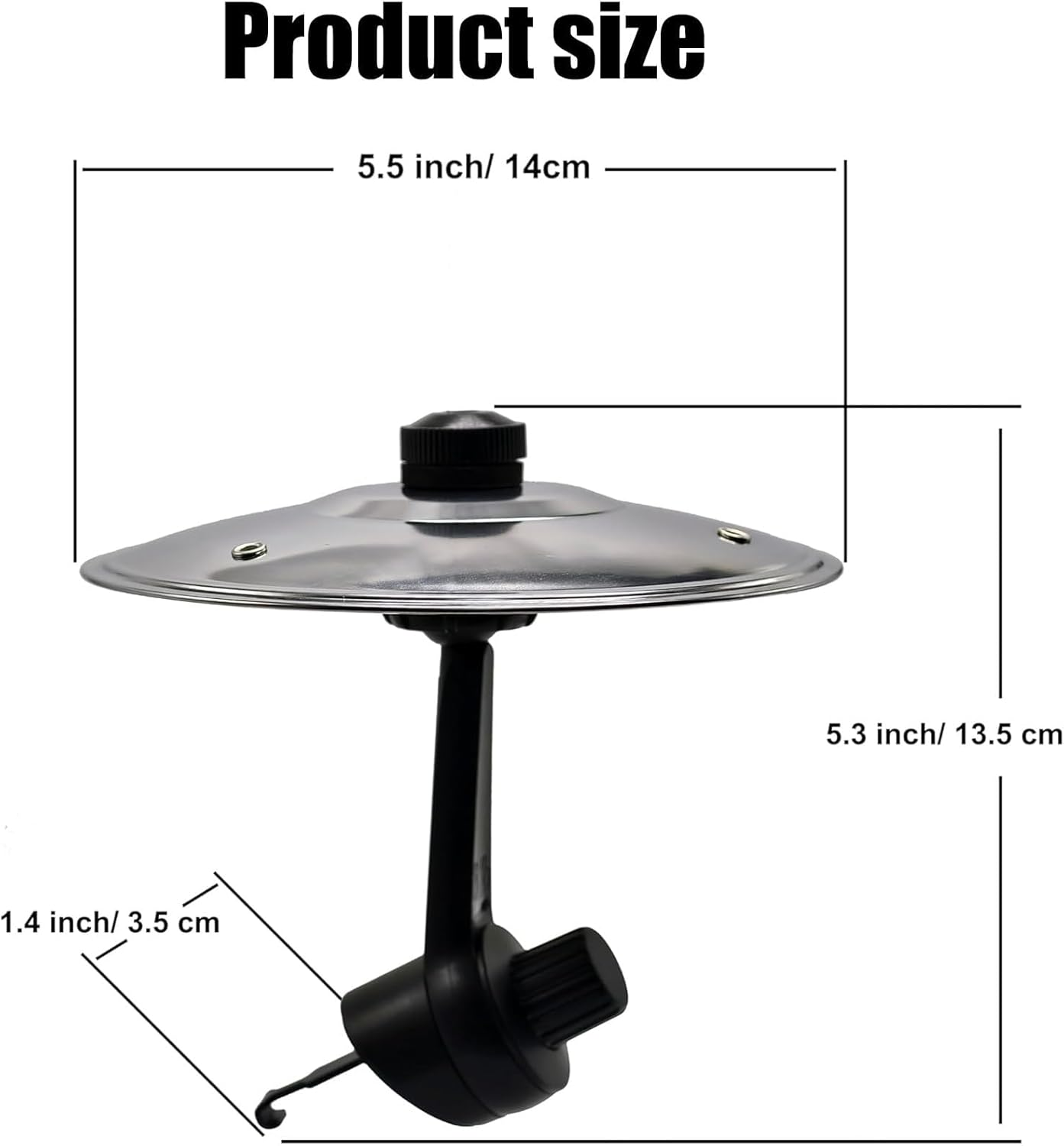 Car Crash Cymbal, Car Cymbal Air Vent, Mini Car Drum Cymbals Air Vent, Easy Clip-On Ride Cymbals for Music Lovers, Easy Installation for All Types of Vehicles (Gold*2)