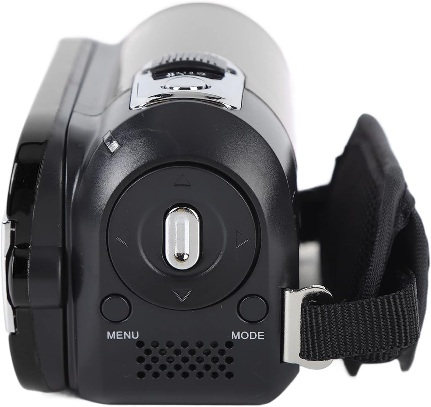 HD 1080P Video Camera Recorder, 16X Digital Zoom Vlogging Camcorder, Mini 16MP DV Camera with 2.7In TFT Rotatable Screen for Kids Teens Beginner, (Black) - Black image number 6