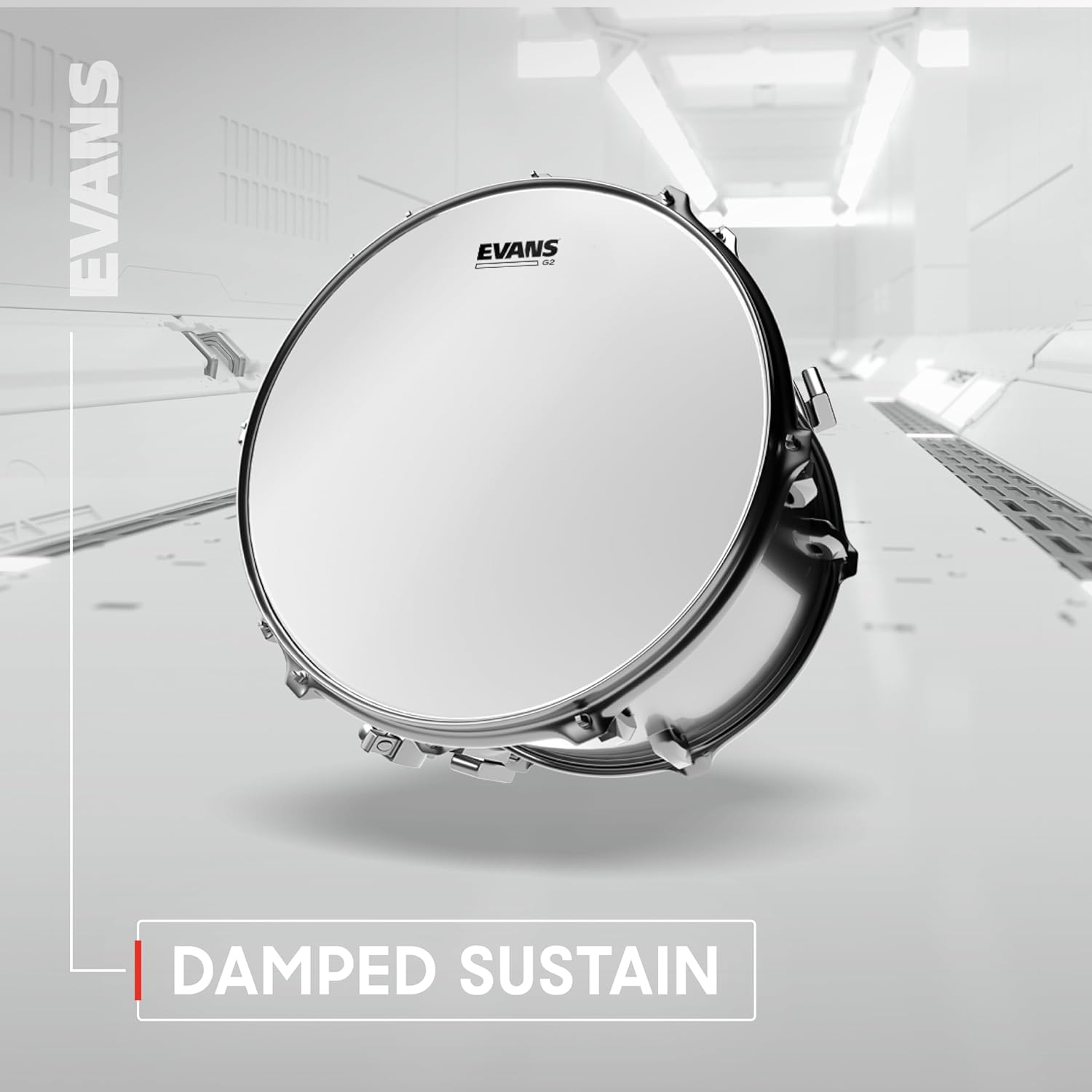 Evans Drum Heads - G2 Clear Fusion Pack (10", 12", 14") with 14" HD Dry Snare Batter image number 2