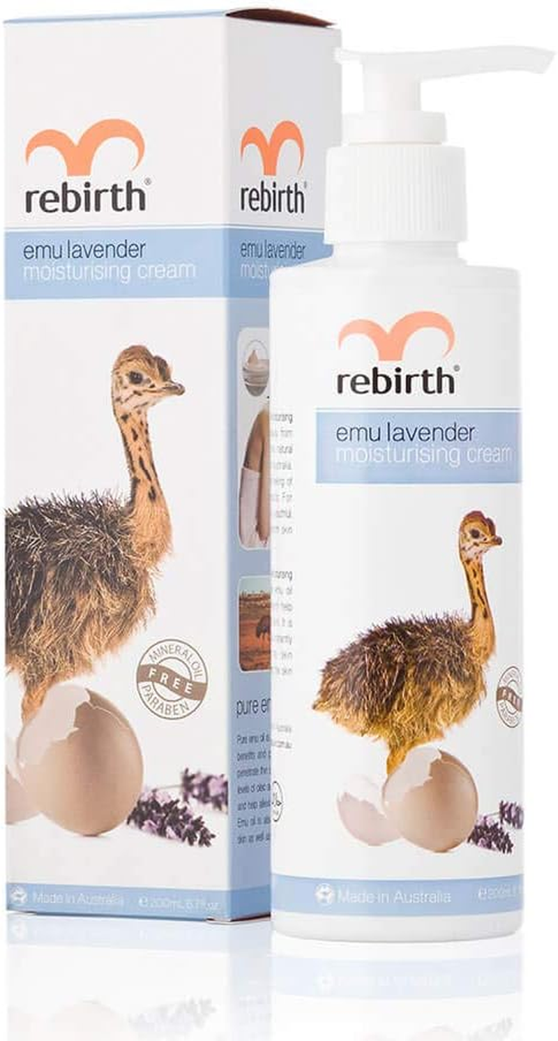 Rebirth-Emu Lavender Moisturising Cream 200Ml image number 3