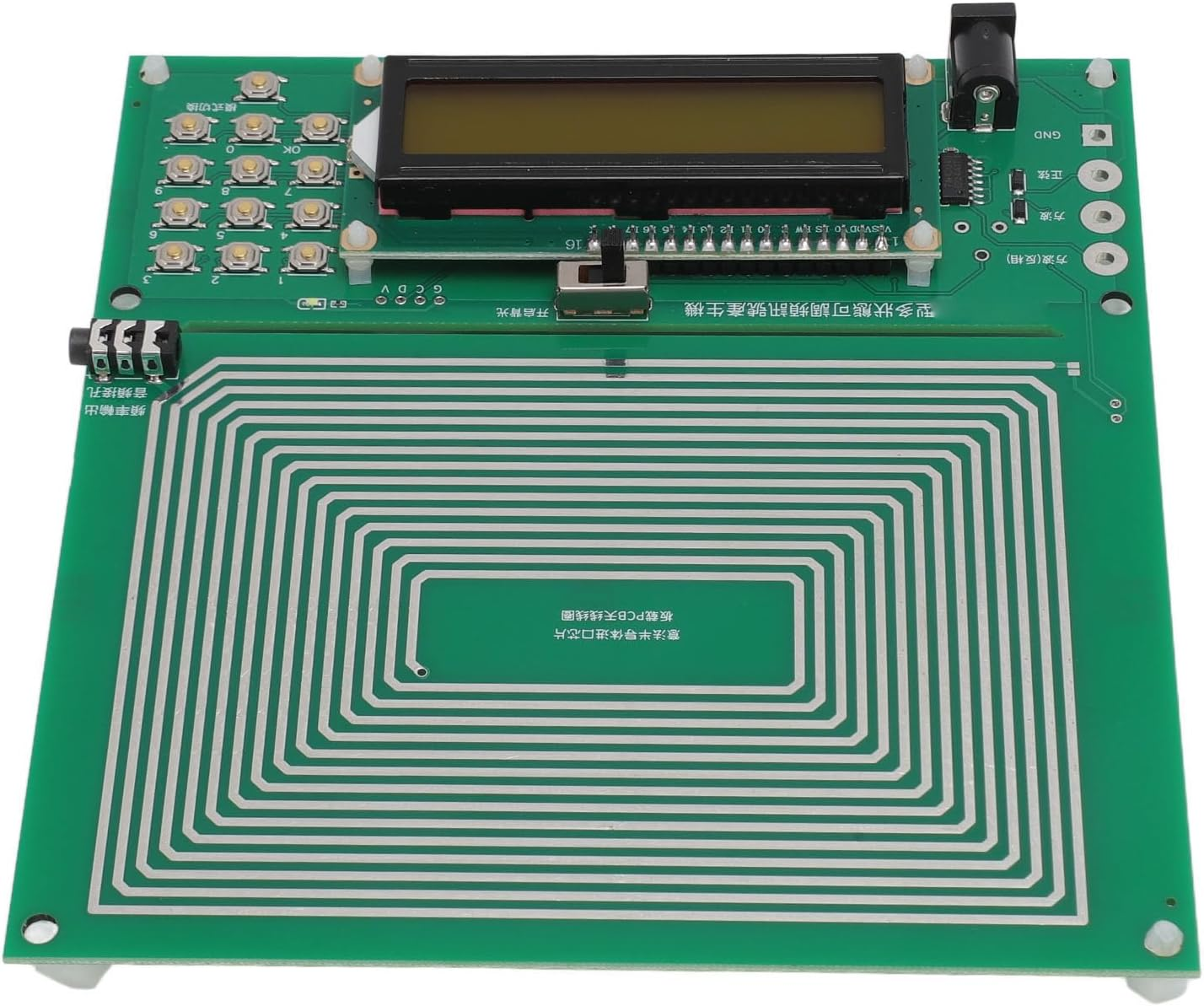 Generator, 0.01‑100000Hz Adjustable Frequency 7.83Hz Pure Sine USB Rechargeable Ultra Low Frequency Pulse Generator, Multiple Waveforms, PCB Board image number 3