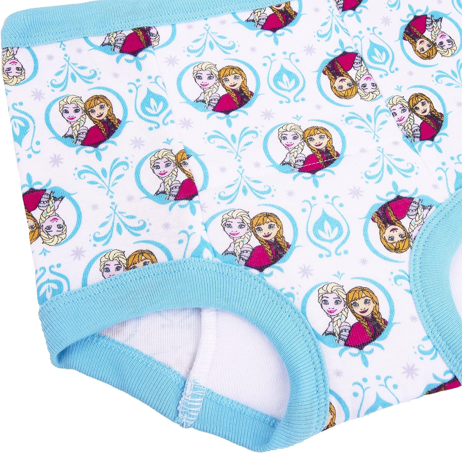 Disney Frozen Toddler Girls 7-Pk Potty Training Pants with Success Tracking Chart and Stickers Sizes 2T, 3T, 4T image number 5