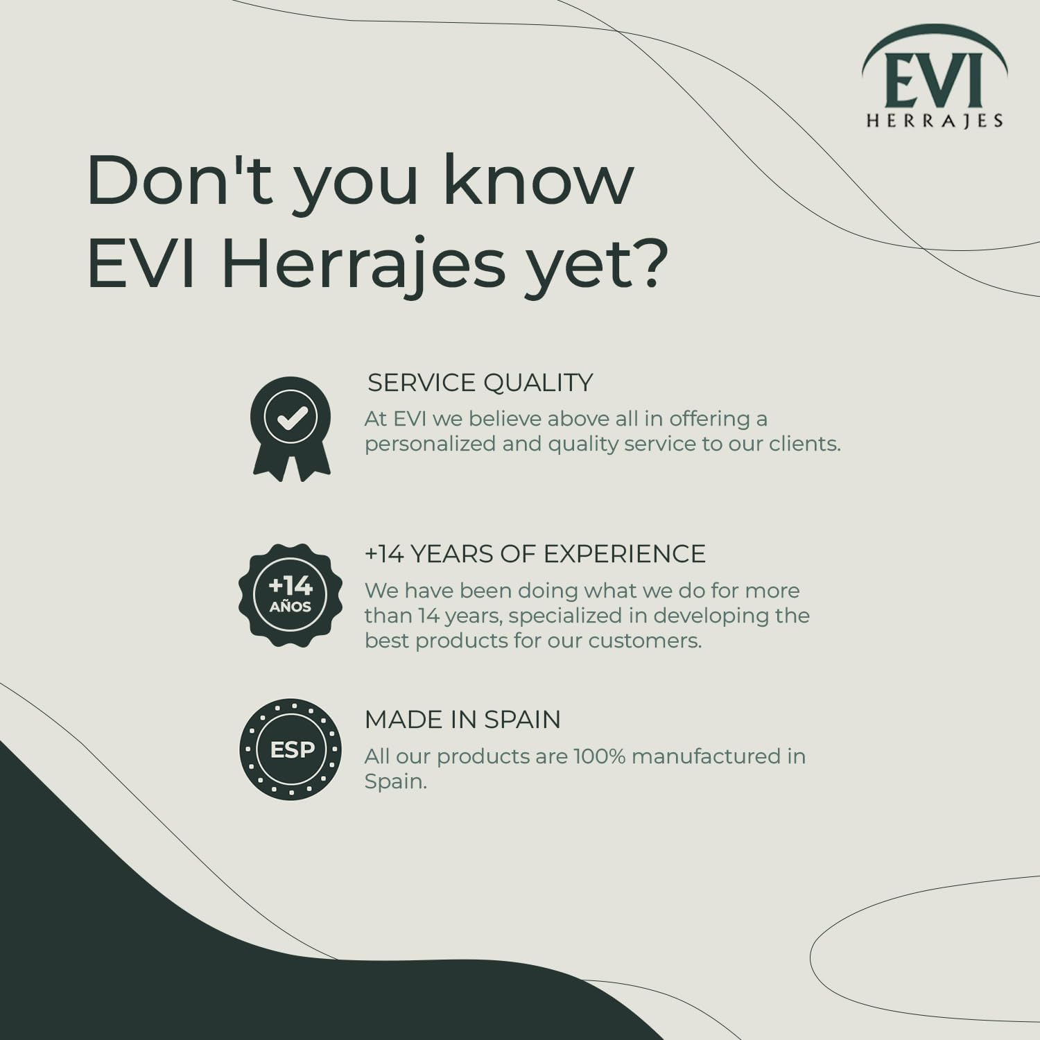 EVI Herrajes | Heavy Duty Door Stoppers | &Oslash;24X30Mm | Floor Mounted | Brass Matte Finish | Protection Rubber | Mod I-180 image number 4