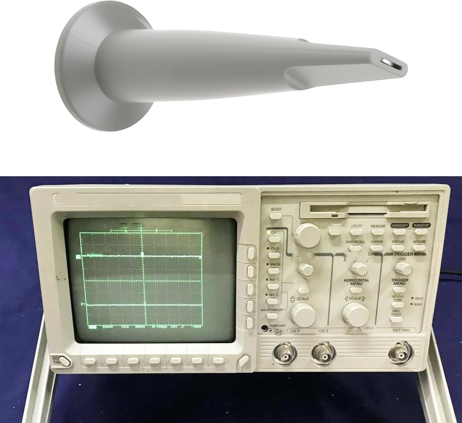 5X Gray Oscilloscope Probe Caps Compatible with Tektronix P6139A, P6138A, P6109, P6105 Instruments image number 3