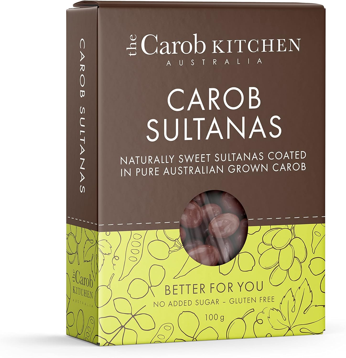 Carob Kitchen Coated Sultanas 100 G