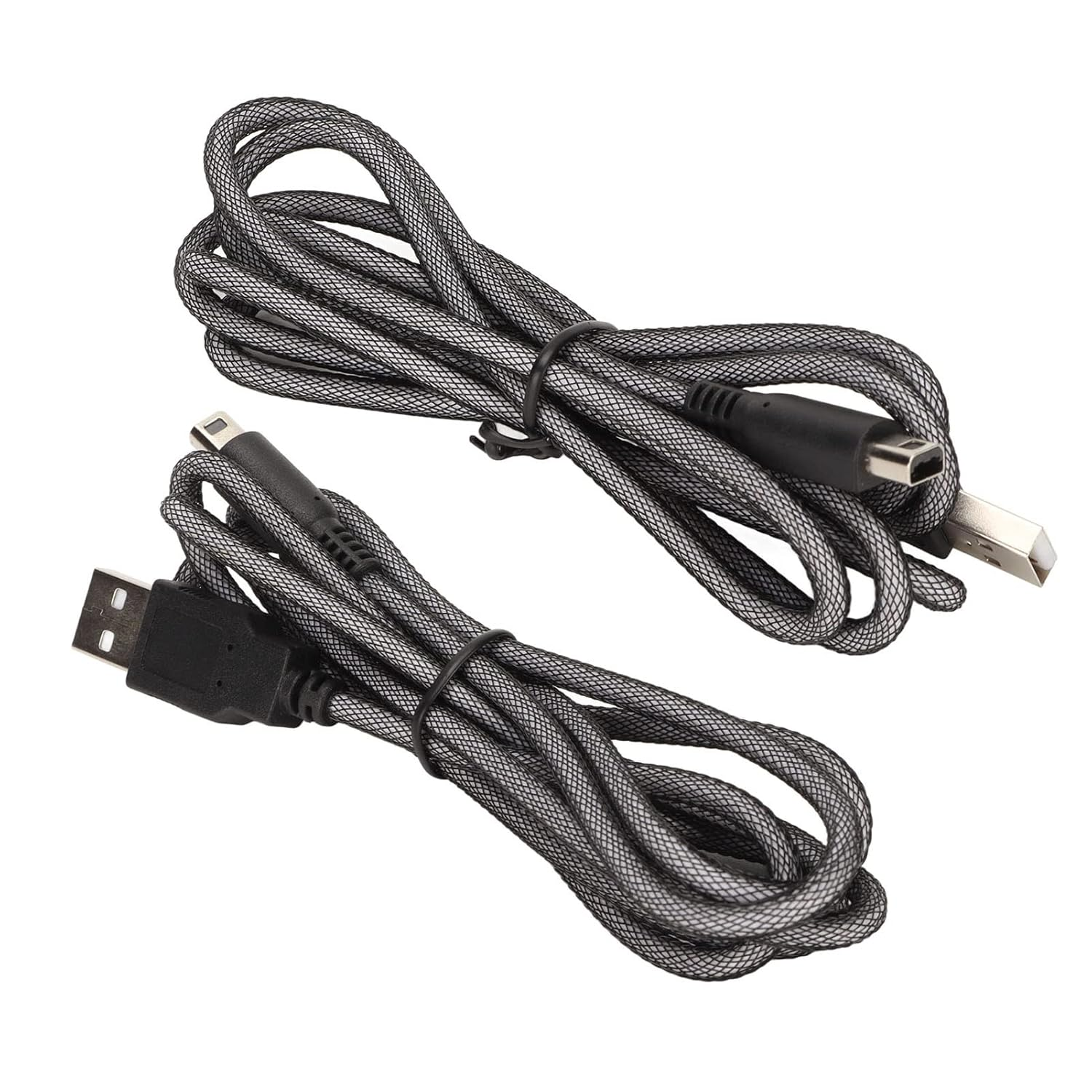 Fafeicy 3DS Host Charging Cable, 3DS USB Charging Cable PVC Universal Servant Loss 2Pcs for XL for for NDSI LL image number 6