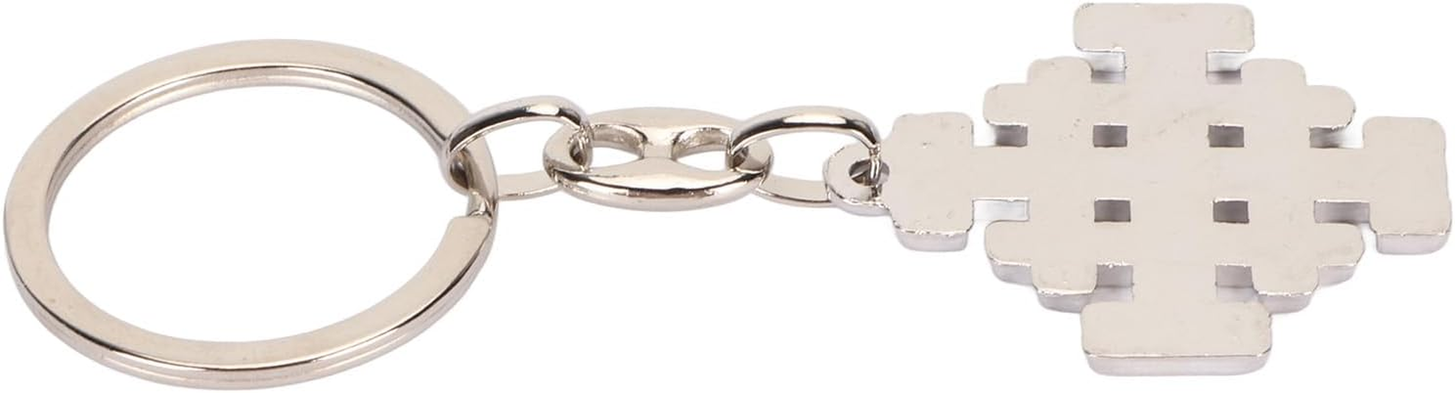 Cross Keychain Vivid Colors Strong Alloy Religious Keyring Stylish Fashionable Accessory for Backpack Bag Wallet Christian Gift image number 2