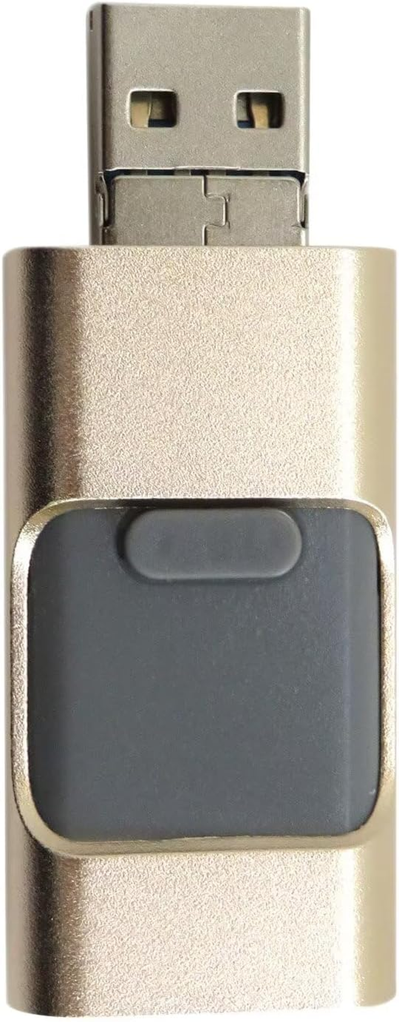 LINGSEE New 64GB USB 3.0 Flash Drive Thumb U Disk Storage Memory Stick for Iphone Ipad Ios Pc Iphone Android Smart Phone Photo Stick (Black)