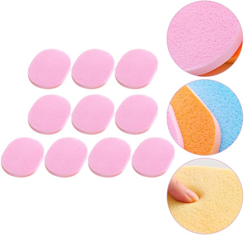 Ipetboom Facial Sponge Esthetician Supplies, 30Pcs Seaweed Facial Sponge Puff for Gentle Face Cleansing, Facial Sponges Compressed for Esthetician Women Makeup Removal Daily Skin Care Tool image number 4