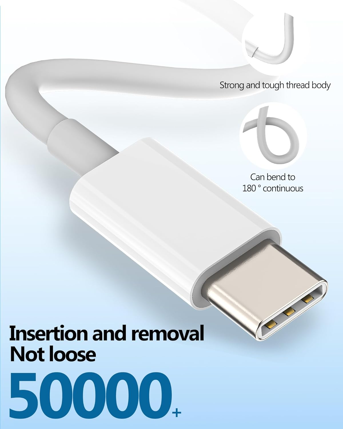 USB a to USBC Adapter(2In1) for Apple for Iphone 15 Pro Max plus for Ipad Type C Charger Converter Thunderbolt Charging Cable OTG Adaptador Keyboard Mouse Flash Drive Splitter Compatible for Samsung image number 4