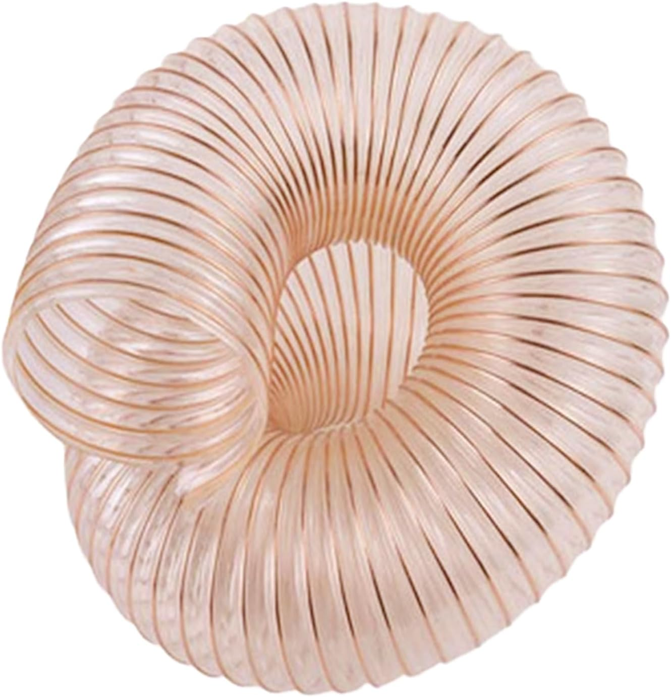 Acbbmns Clear PU Polyurethane Dust Collection Hose 4 Inch 9.8FT Heavy Duty Flexible Ducting Hose Air Exhaust Pipe Vent Hose (9.8FT / 3 Metres) image number 2